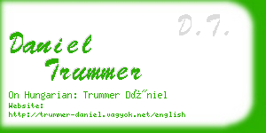 daniel trummer business card